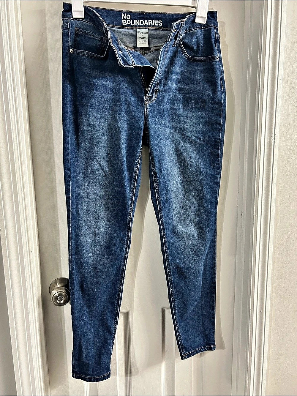 No Boundaries Women's Skinny Jeans Size 12 Blue